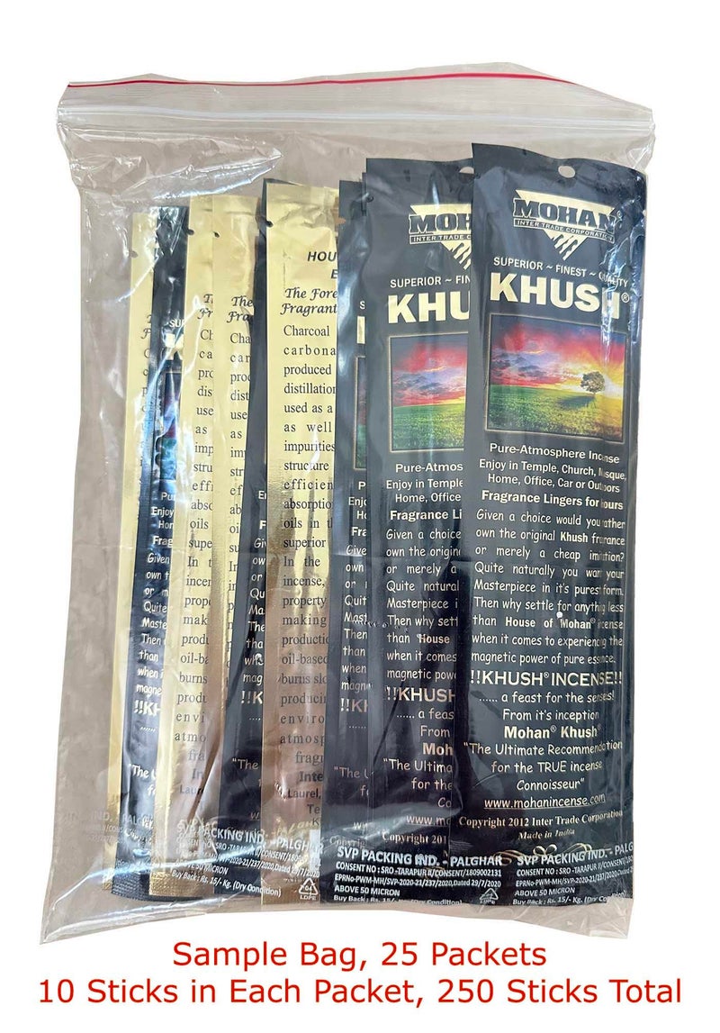 Mohan Incense Khush Scent, 1 lb, Pack of 25 - Image 3